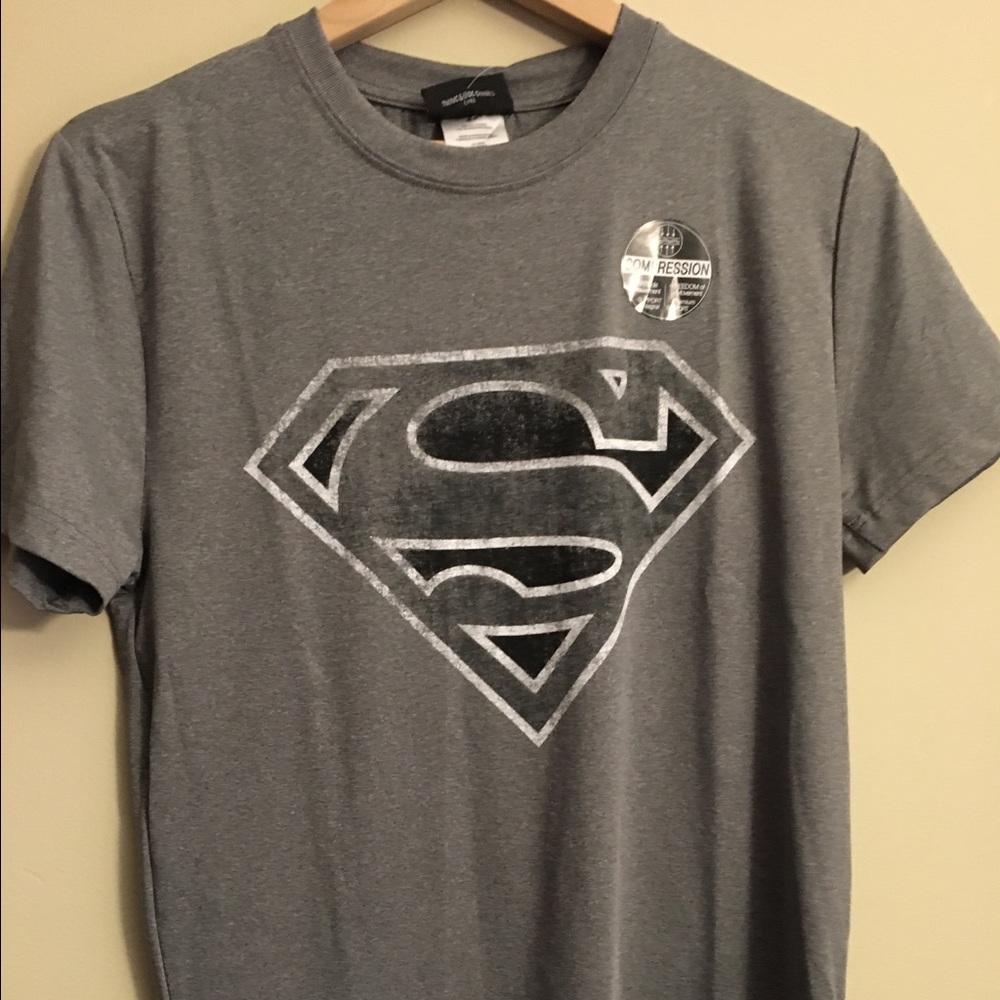 DC Superman Men’s Compression Top Ava S-XL New